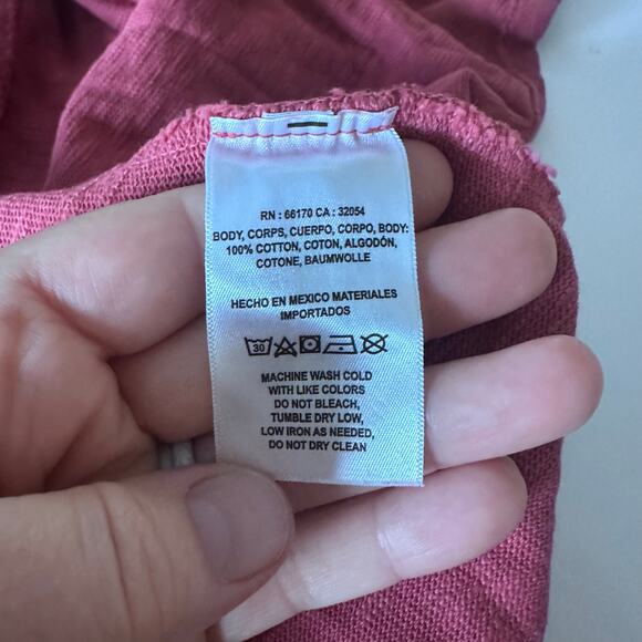 Anthropologie T. La Pink Peplum Cardigan - Size Small - Picture 7 of 8